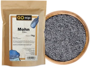 1kg Mohn Blau Premium Qualität - GOmigo 1000g - Bild 1 von 3