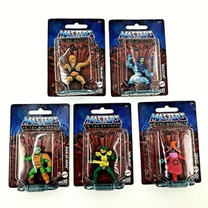 Masters Universe MOTU Micro Collection 5 Figuras Más Pequeñas He Man Esqueleto Nuevo Set - Imagen 1 de 7