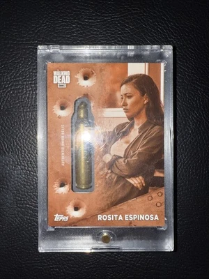Reliquia Carcasa Rosita Espinosa Topps The Walking Dead Temporada 7 2/10 Raro Foto 1 de 2