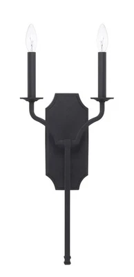 Capital Lighting 619821BI Ravenwood 2 Light 22" Tall Wall Sconce - Grey - Image 1 of 2