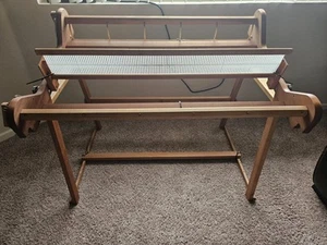 Ashford RIGID HEDDLE Cherry Wood Loom And Floor Stand Guide Video Etc. - Picture 1 of 8