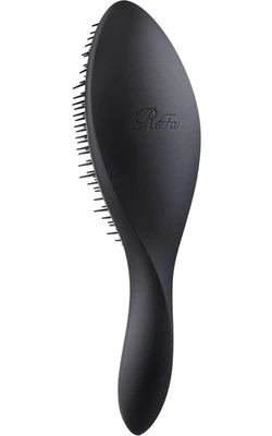Spazzola per capelli ReFa AILE nero opaco per la cura del cuoio capelluto e d... - Immagine 1 di 4