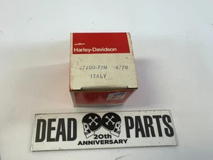 Harley Aermacchi NOS MX250 27200-77M intake boot rubber - Picture 1 of 2