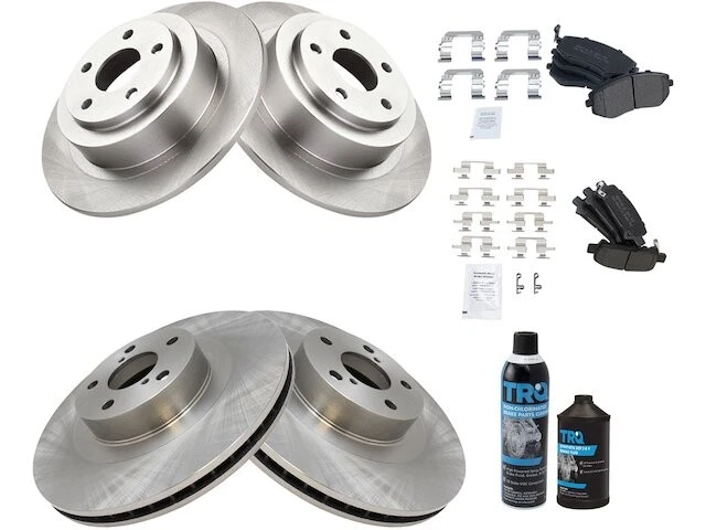 Front and Rear Brake Pad and Rotor Kit For 2002-2004 Subaru Outback 2003 VQ297GV Foto 1 de 1