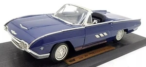 Anson 1/18 Diecast 1963 Ford Thunderbird Blue Convertible T-Bird - Picture 1 of 4