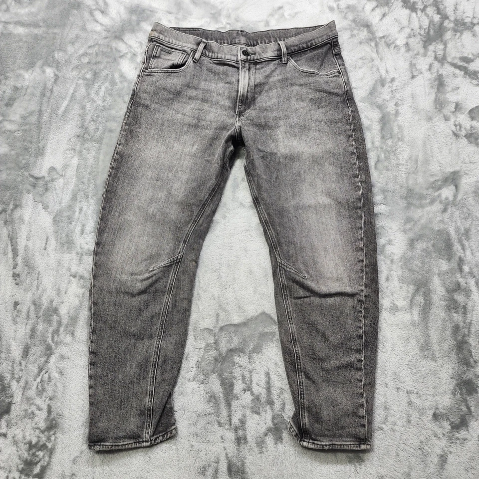 Pantalones de mezclilla G-STAR RAW para mujer 29/30 gris ARC 3D novio recortados entrepierna caída elásticos Foto 1 de 4