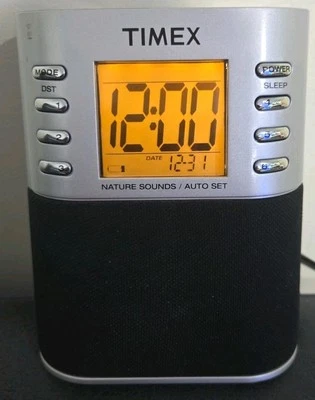 Timex T307S Dual Alarm Clock Radio AM/FM Nature Sounds Preset Tuning - Image 1 of 4