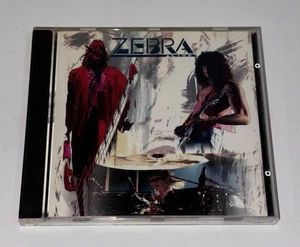 Zebra Live CD 1990 Atlantic Records Hard Rock Randy Jackson - Imagen 1 de 6