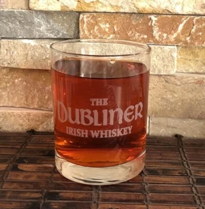 THE DUBLINER Collectible Whiskey Glass 8 Oz - Picture 1 of 1