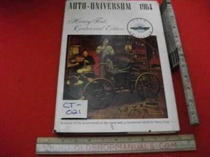 1964 AUTO-UNIVERSUM (AUTO WORLD) HENRY FORD CENTENNIAL SPECIAL EDITION 1863-1963 - Imagen 1 de 10