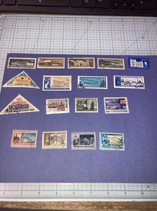17 Used Vtg. 1962-1969 USSR MNH/HR Architecture- Metro/Bldgs Stamps. $1 Ships. - Picture 1 of 19