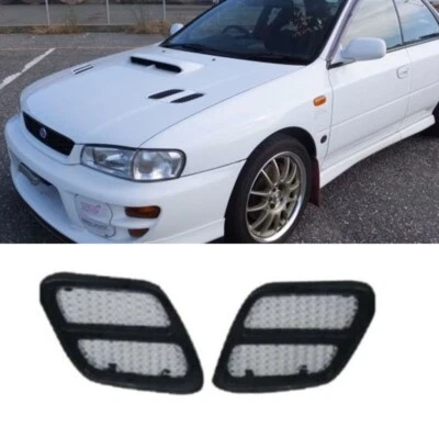 Front Hood Bonnet Vent Intake 1SET Fits Subaru Impreza WRX STI GC8 1998-2000 Foto 1 de 4