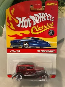 Hot Wheels Classics Series 3 Rosso '32 Ford Consegna #12 - Foto 1 di 2