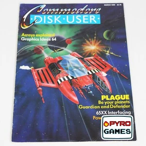 Commodore Disk User Magazine - March 1990 - Plague - Imagen 1 de 1