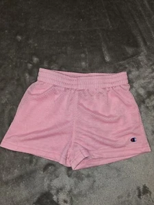 CHAMPION  GIRLS SIZE 6 PINK MESH SHORTS - Picture 1 of 4