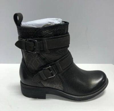 Bota Rockport Alessia para mujer de cuero negro talla 6,5 M Foto 1 de 4