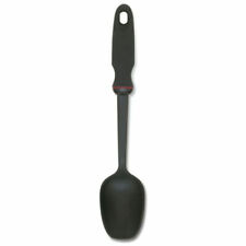 Norpro 1701 Grip EZ Black Solid Spoon