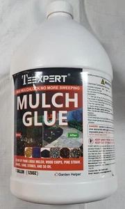 Teexpert Mulchkleber 1 Gallone Gesteinskleber für Landschaftsbau Erbsen Kies Harz - Bild 1 von 2