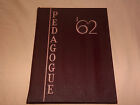 VINTAGE BOOK 1962 SUNY STATE UNIVERSITY   NEW YORK  YEARBOOK PEDAGOGUE
