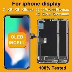 OLED LCD Display Touch Screen Replacement For iPhone X XR 11 12 13 14 Pro Max - Picture 1 of 11