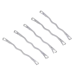 5Pcs Double Ended Latch Hook Needles Set Stainless Steel Household Repair Tool - Picture 1 of 22