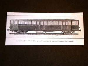 Automotrice a benzina Rénault Scémia per strada ferrata o ferrovia - Picture 1 of 1