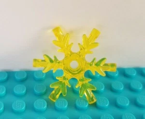 LEGO Yellow SNOWFLAKE Ice Crystal Minifigure Belville Friends Frozen Holiday - Picture 1 of 1