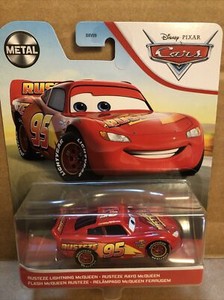 DISNEY CARS 3 DIECAST Rust-Eze Lightning McQueen -New 2021 Card Combined Postage