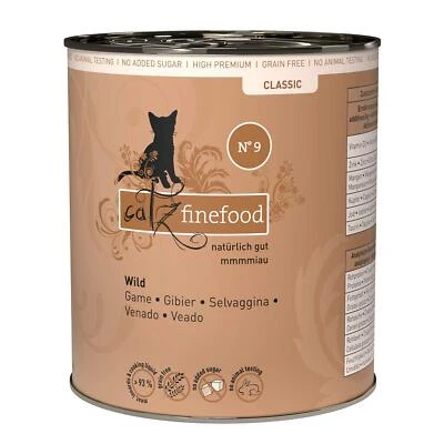 N° 9 Wild Feinkost Katzenfutter nass verfeinert mit Kartoffel & Preiselbeere ... - Bild 1 von 4