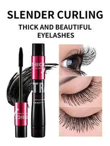 GECOME Long-lasting Curled Thick Waterproof, Non-smudge, Black Mascara NEW - Picture 1 of 2