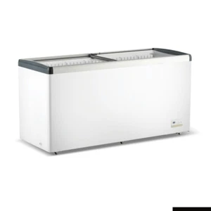 Thermaster 516L Chest Freezer With Flat Glass Sliding Lids WD516G - WD516G - Picture 1 of 9