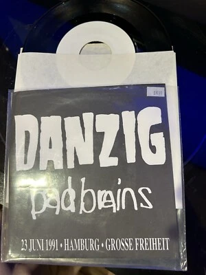 DANZIG BAD BRAINS LIVE 23 June 1991 HAMBURG 7" Record - Image 1 of 2