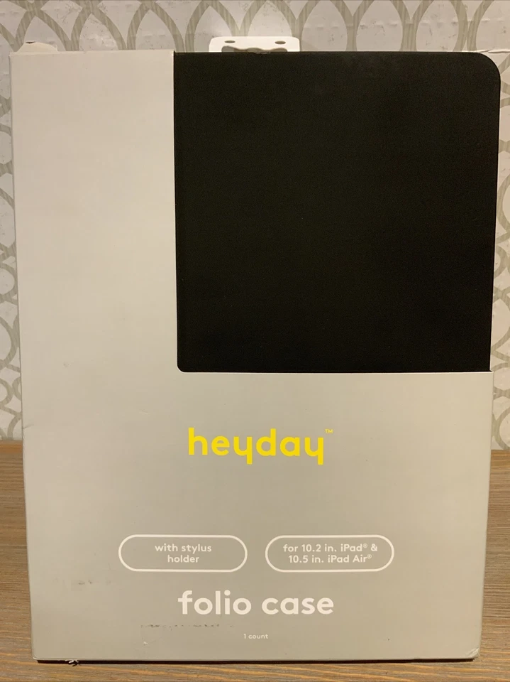 🍒 HEYDAY Folio Case For 10.2 in. iPad & 10.5 in. iPad Air . Hard Case - Image 1 of 3
