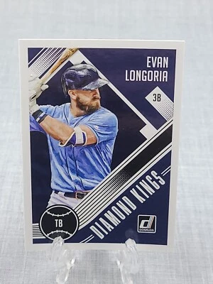 Evan Longoria Panini Donruss #3 Diamond Kings 2018  Foto 1 de 2