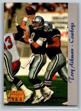 Troy Aikman Pro Line Live 1993 51 Dallas Cowboys