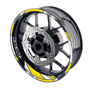 17 inch GP06 Vinyl Wheel Rim Stickers For Z650 17 18 19 20 21 22 23 - Imagen 1 de 10
