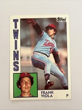 TOPPS 1984 MLB Card FRANK VIOLA Minnesota Twins  #28  VG-EX! ⚾️