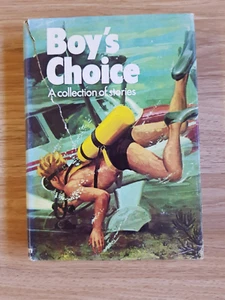 BOY'S CHOICE UNA COLECCIÓN DE HISTORIAS 1975 Golden Press Culo. Autores ILUSTRADOS - Imagen 1 de 16
