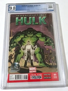 INDESTRUCTIBLE HULK # 1 JAN 2013 Phantom Variant PGX 9.8 Marvel Now ! Comics - Picture 1 of 2