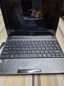 Acer Aspire One AOD260-A 10" Laptop Damaged For Parts Read Description - Picture 1 of 9