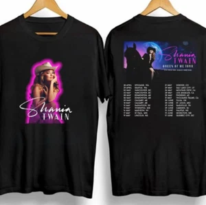 Shania Twain Queen of Me Tour Shirt 2023 – Two Sides Double Print Tee - Picture 1 of 1