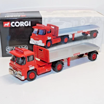 CORGI GUY WARRIOR PLATFORM TRAILER LORRY BRS 1/50 29201 - Image 1 of 4