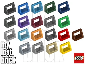 LEGO - Part 2432 - Tiles 1x2 with Handle (SINGLE) +NEW +SELECT COLOUR / QUANTITY - Picture 1 of 23
