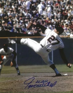 Signed 8x10 JUAN MARICHAL HOF San Francisco Giants Autographed photo - COA - Picture 1 of 1