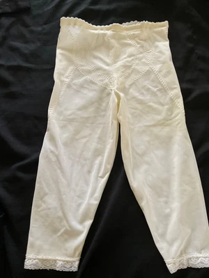 Faja de pierna larga vintage Montgomery Wards nailon spandex talla 36 Foto 1 de 4