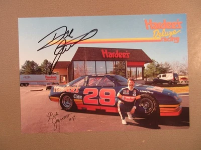 SIGNED Auto NASCAR Dale Jarrett #29 Hardee’s Hero Card - Image 1 of 2