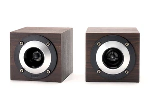 Fostex GS17H Super Hochtöner System Paar 2 Set Braun MDF Audio Equipment Japan - Bild 1 von 1