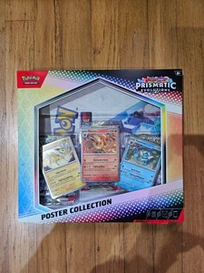 Colección de pósteres Pokemon Evoluciones prismáticas SV8.5 sellado de fábrica nuevo - Imagen 1 de 2