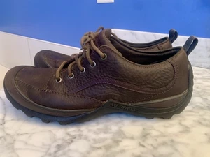 Merrell Loess Kakao Wanderschuhe Oxford-Schuhe Herren 12 Leder Freizeit Schnürschuhe - Bild 1 von 14