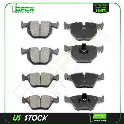 Front Rear Brake Ceramic Pads For 2001 2002 2003 2004 2005 BMW 330Xi Anti Noise - Image 1 of 4